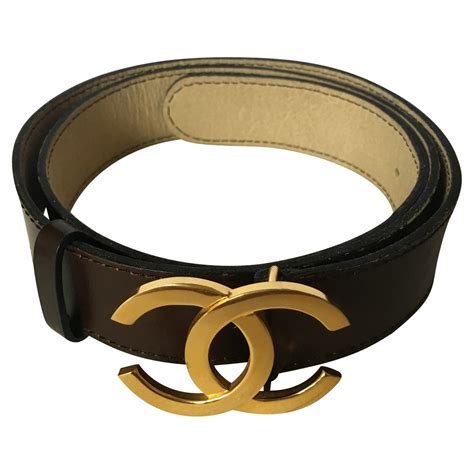 ladies chanel belts for sale|Chanel vintage belt.